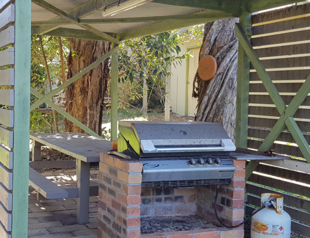 BBQ + Undercovered Pergola Area