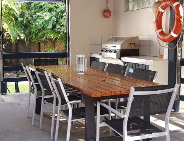 Undercovered Outdoor Dining with BBQ